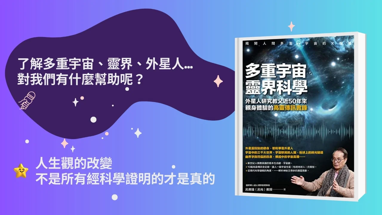 【心悅幸福樂|多重宇宙靈界科學|安一心專訪呂應鐘教授】