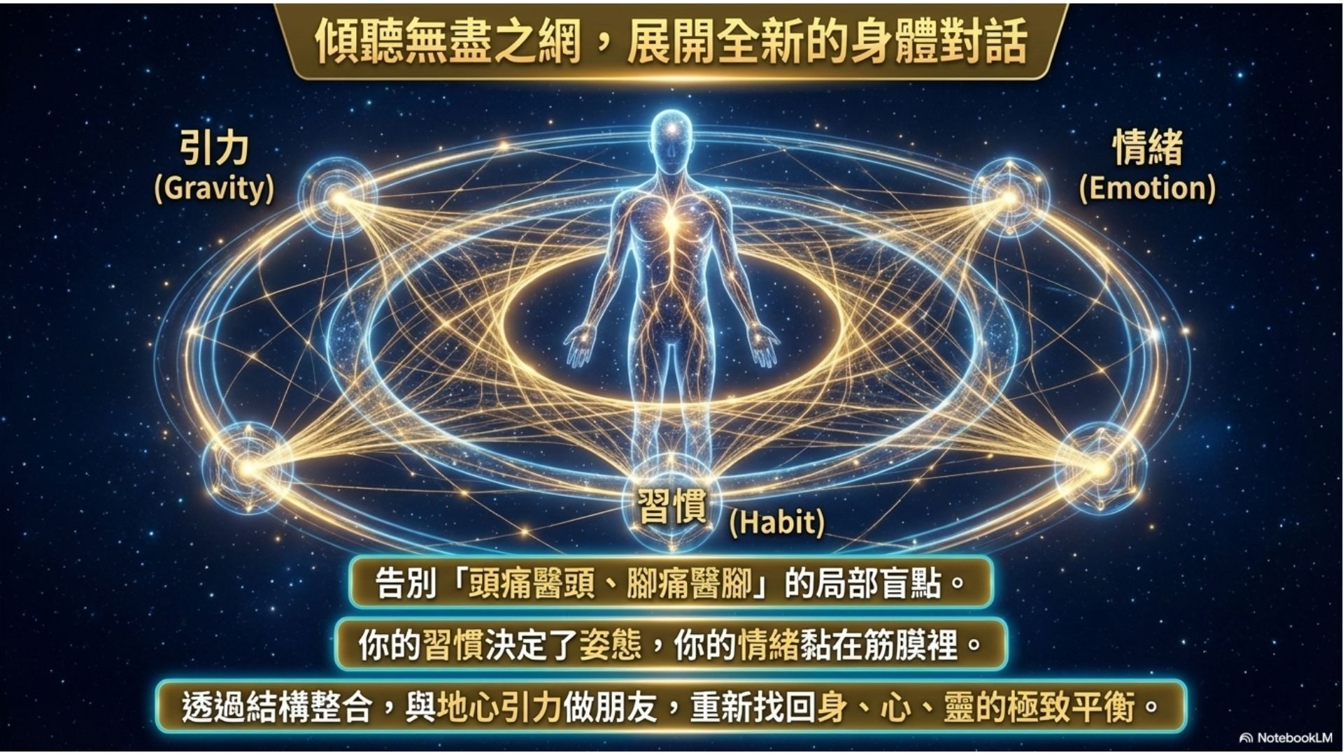 【心悅幸福樂-身體的無盡之網，決定你一生姿態的經典 安一心 專訪 蔡承恩】